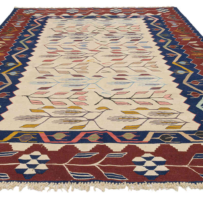 Yeni Kök Boya El Dokuma Kilim - 210 cm x 288 cm - K0075171