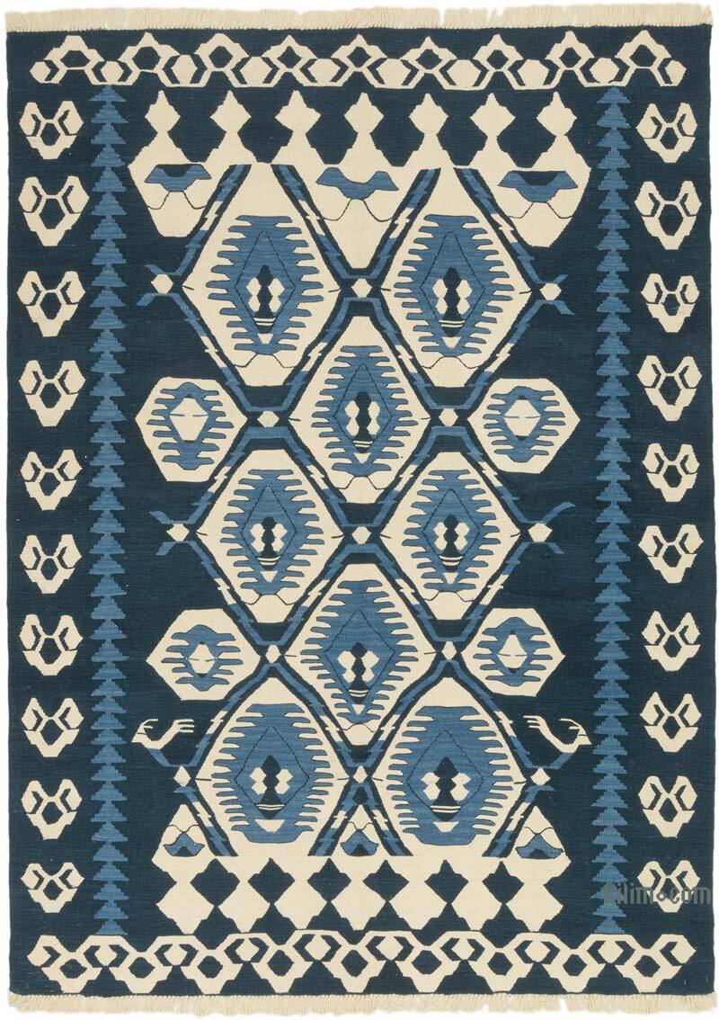 Nueva Alfombra Turca Kilim - 185 cm x 253 cm - K0075178