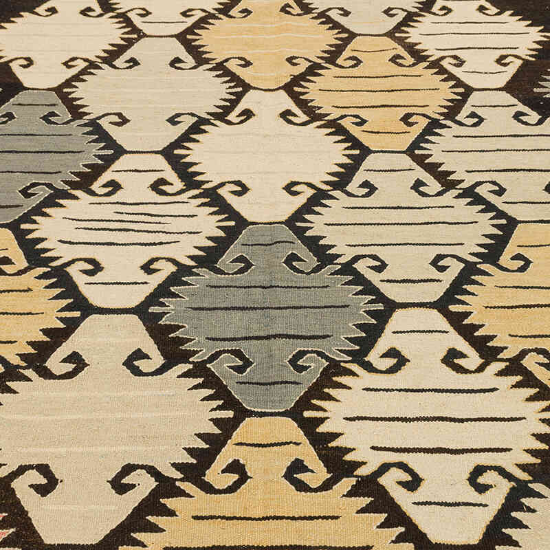 New Handwoven Turkish Kilim Rug - 5' 9" x 7' 9" (69" x 93") - K0075179