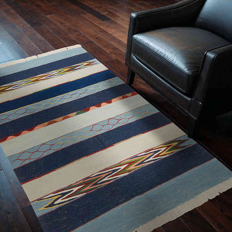 Nueva Alfombra Turca Kilim - 126 cm x 188 cm - K0075180