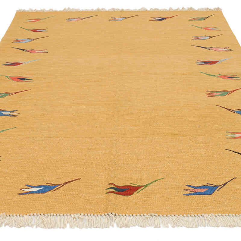 Nueva Alfombra Turca Kilim - 150 cm x 195 cm - K0075181