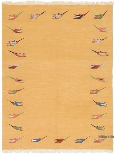 Yeni Kök Boya El Dokuma Kilim - 150 cm x 195 cm