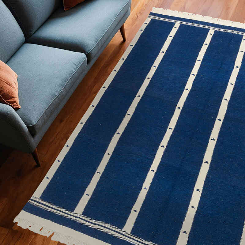 Yeni Kök Boya El Dokuma Kilim - 185 cm x 250 cm - K0075182