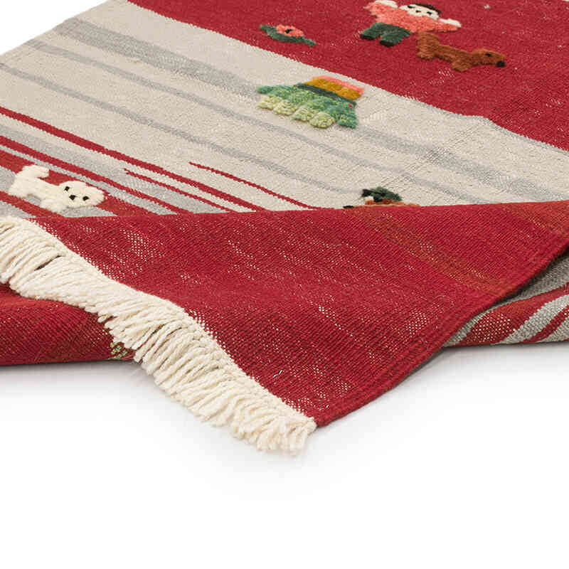Nueva Alfombra Turca Kilim - 105 cm x 145 cm - K0075184