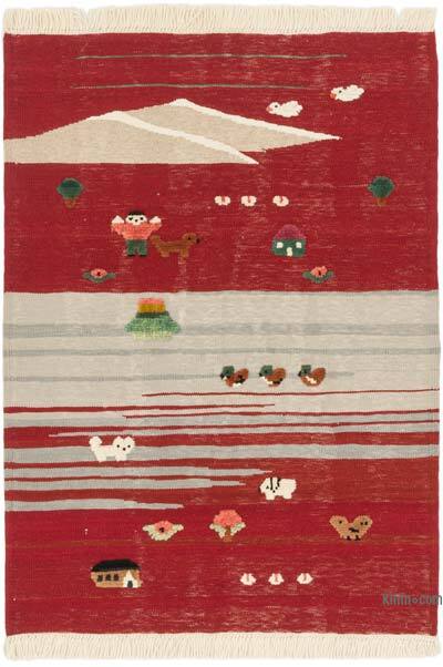 Nueva Alfombra Turca Kilim - 105 cm x 145 cm
