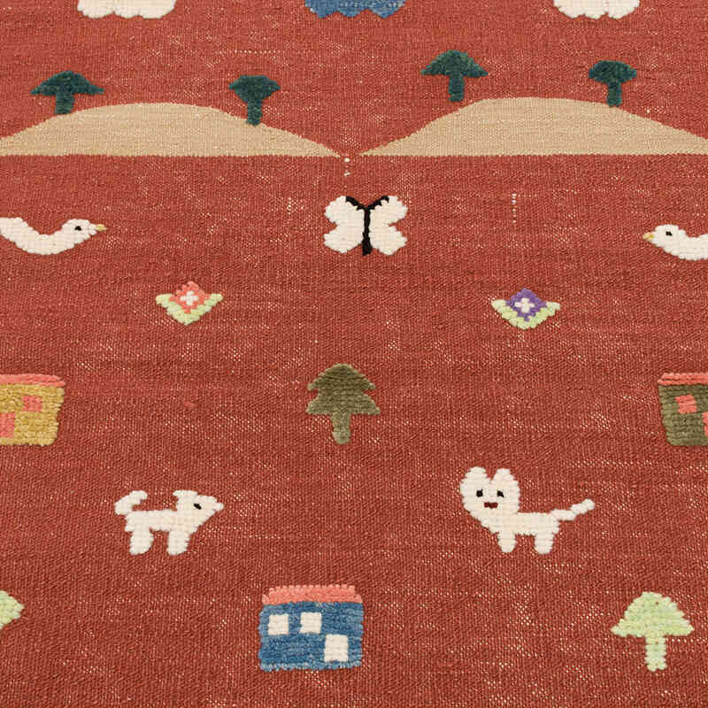 Nueva Alfombra Turca Kilim - 101 cm x 142 cm - K0075185