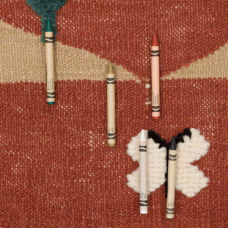 Nueva Alfombra Turca Kilim - 101 cm x 142 cm - K0075185