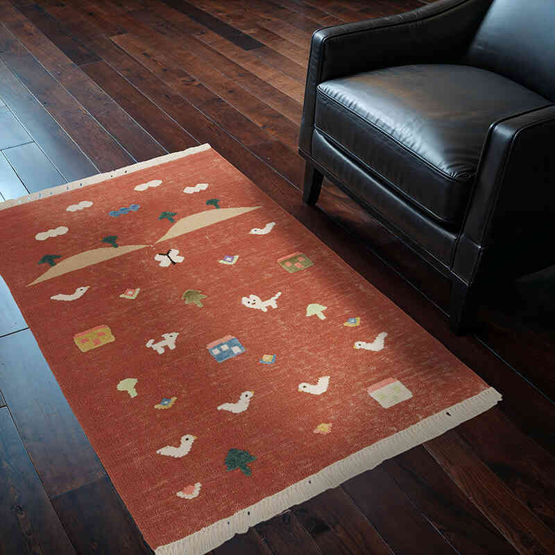 Nueva Alfombra Turca Kilim - 101 cm x 142 cm - K0075185
