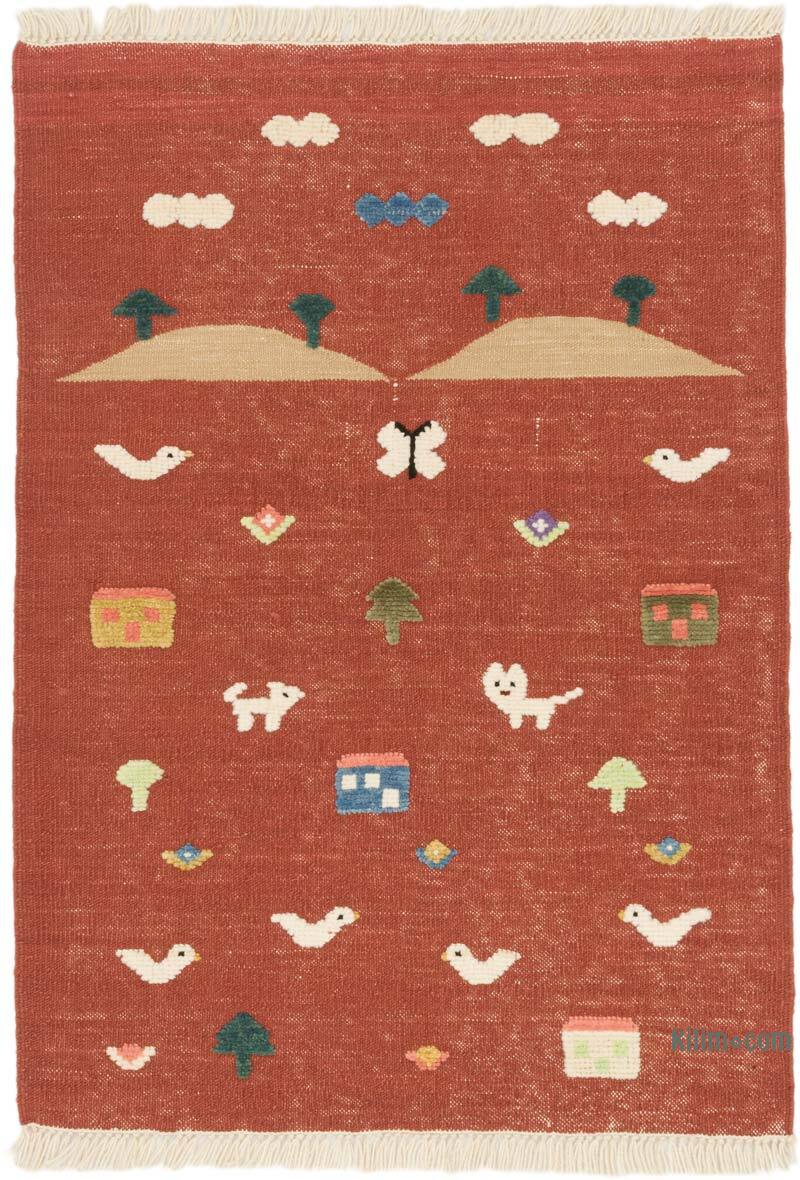 Nueva Alfombra Turca Kilim - 101 cm x 142 cm - K0075185