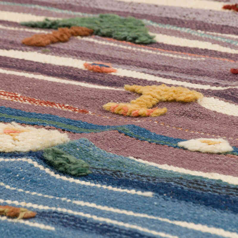 Nueva Alfombra Turca Kilim - 105 cm x 156 cm - K0075189