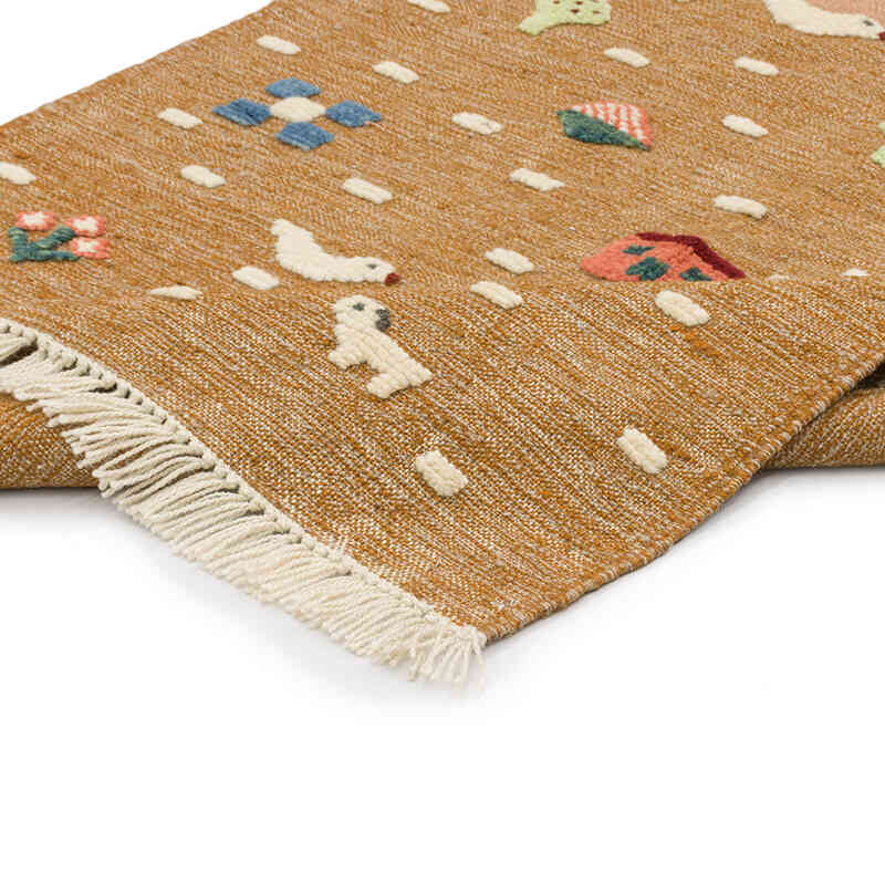 Yeni Kök Boya El Dokuma Kilim - 92 cm x 157 cm - K0075190