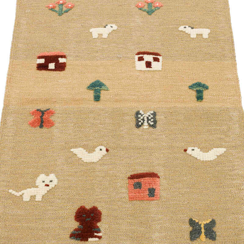 Nueva Alfombra Turca Kilim - 72 cm x 120 cm - K0075192