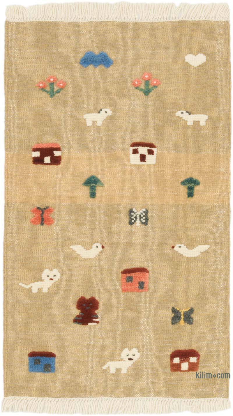 Nueva Alfombra Turca Kilim - 72 cm x 120 cm - K0075192