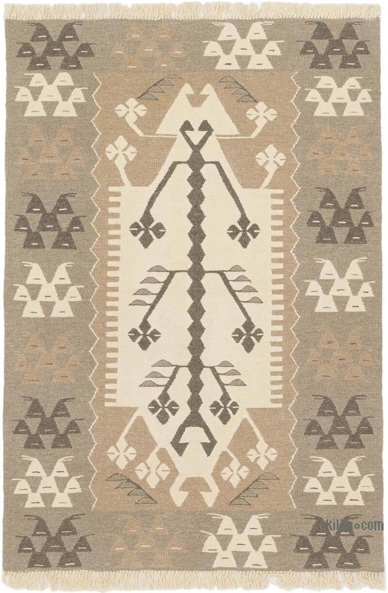Nueva Alfombra Turca Kilim - 113 cm x 165 cm - K0075194