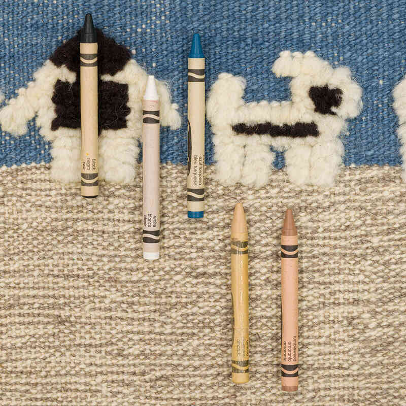 New Handwoven Turkish Kilim Rug - 3' 1" x 4' 3" (37" x 51") - K0075196