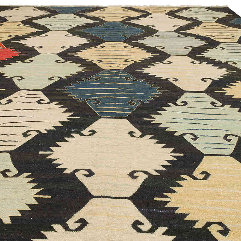Nueva Alfombra Turca Kilim - 312 cm x 427 cm - K0075198