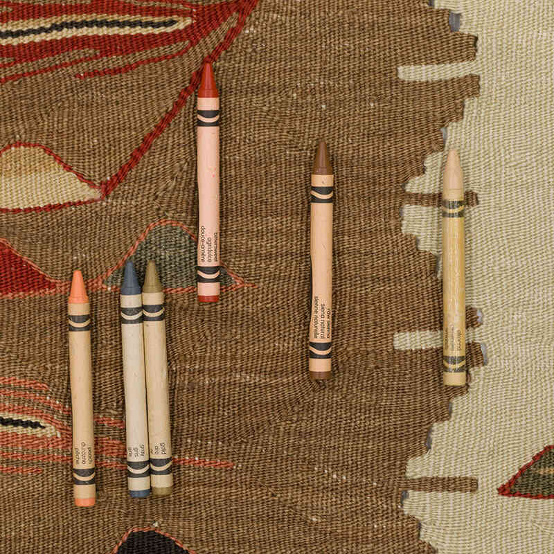 Yeni Kök Boya El Dokuma Kilim - 88 cm x 123 cm - K0075203