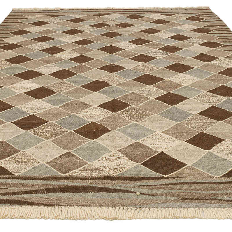 Yeni Kök Boya El Dokuma Kilim - 206 cm x 297 cm - K0075204