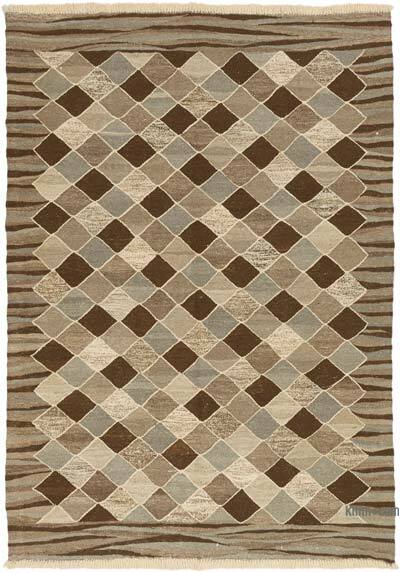 Yeni Kök Boya El Dokuma Kilim - 206 cm x 297 cm