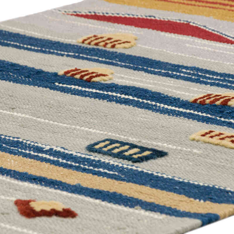 Yeni Kök Boya El Dokuma Kilim - 67 cm x 100 cm - K0075209