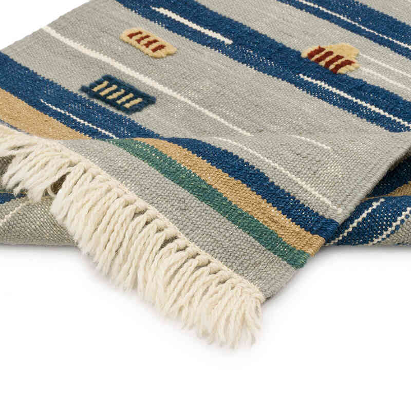 Yeni Kök Boya El Dokuma Kilim - 67 cm x 100 cm - K0075209