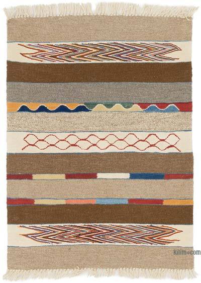 Yeni Kök Boya El Dokuma Kilim - 68 cm x 92 cm