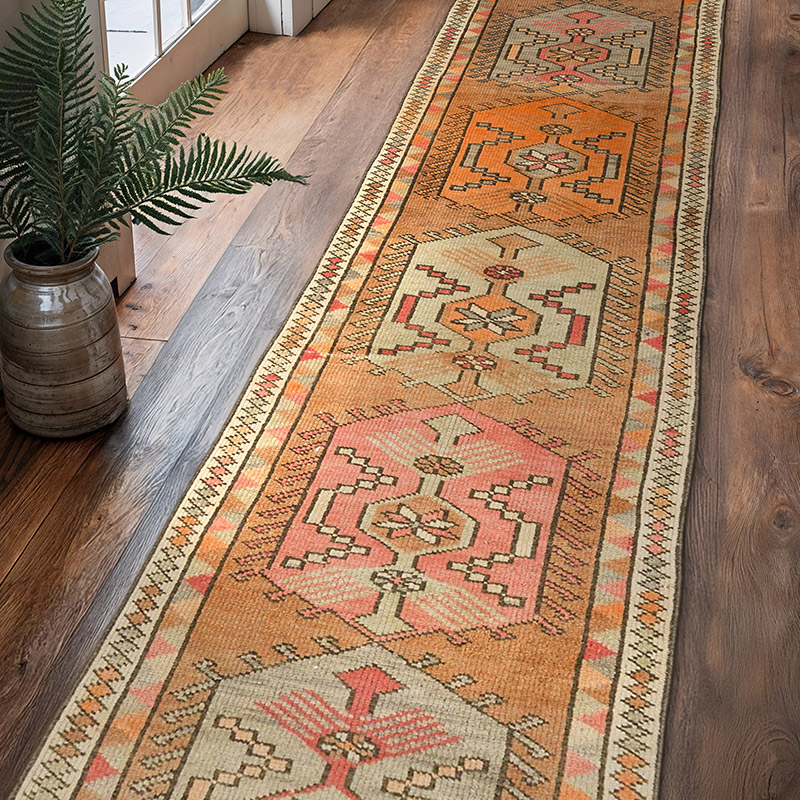 Vintage Anadolu Yolluk - 86 cm x 342 cm - K0075214