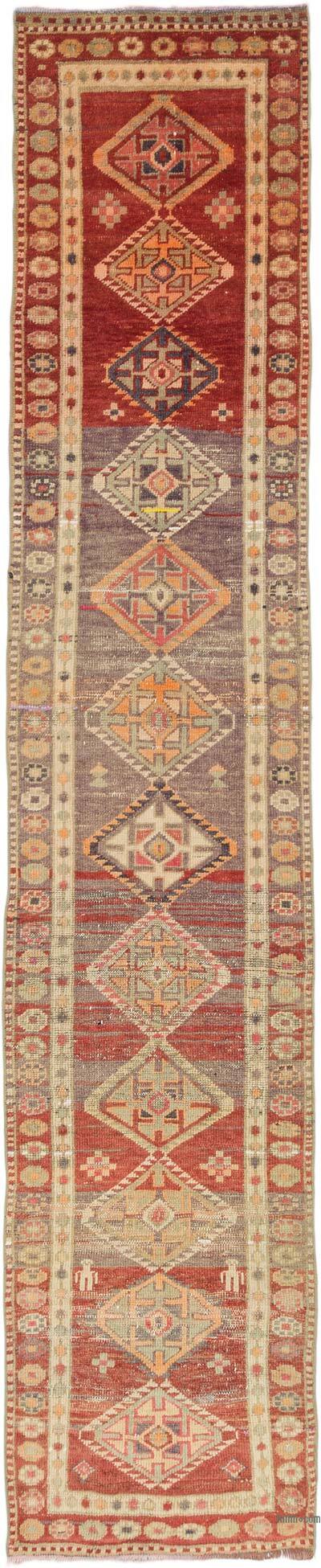 Vintage Tribal Runner Rug - 2' 9" x 13' 2" (33" x 158")