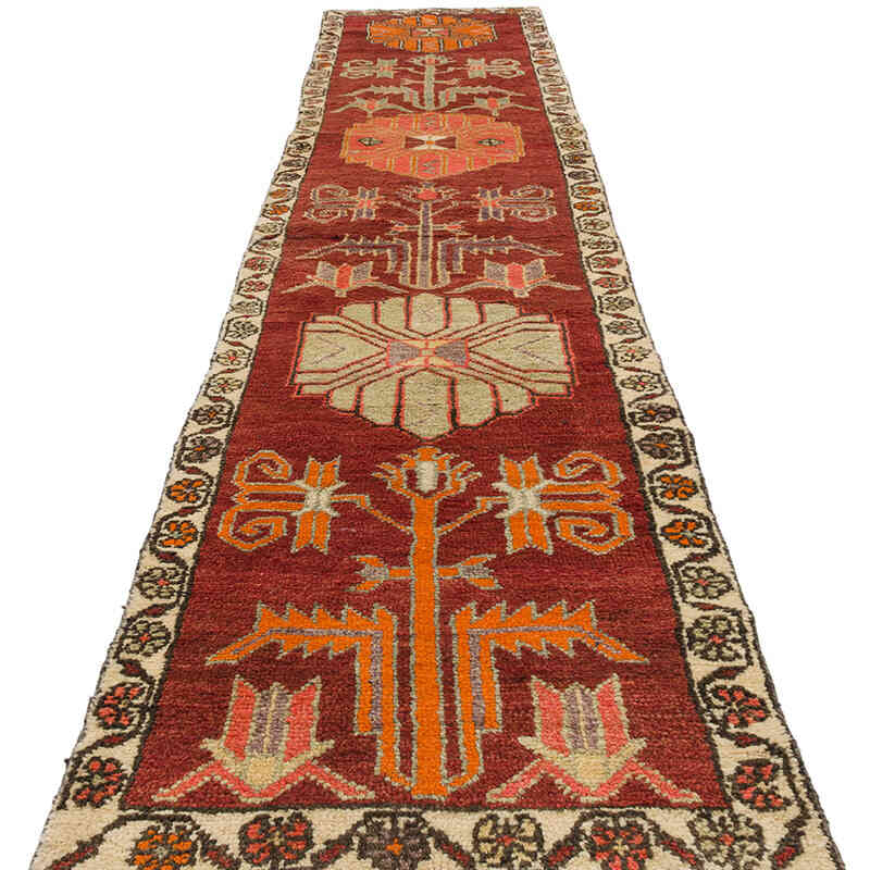 Vintage Anadolu Yolluk - 83 cm x 398 cm - K0075220