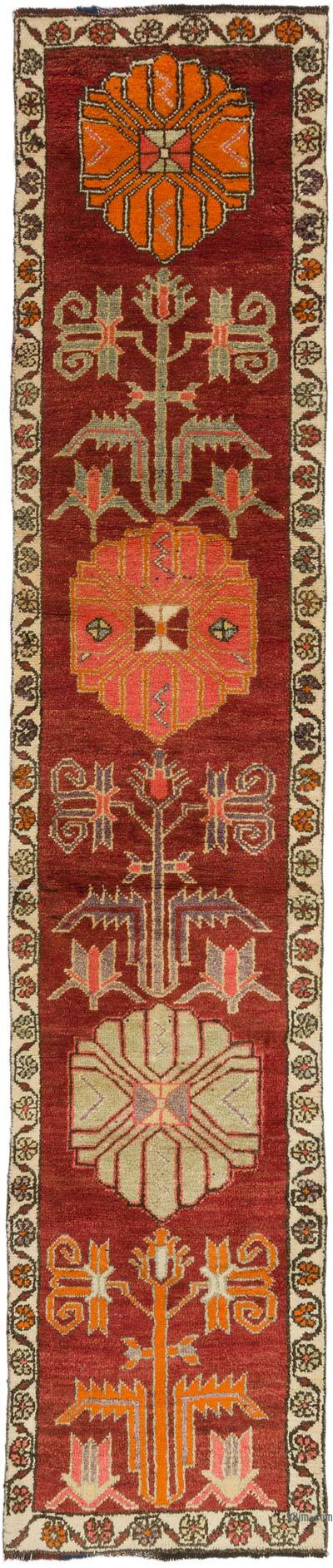 Alfombra Vintage de pasillo - 83 cm x 398 cm