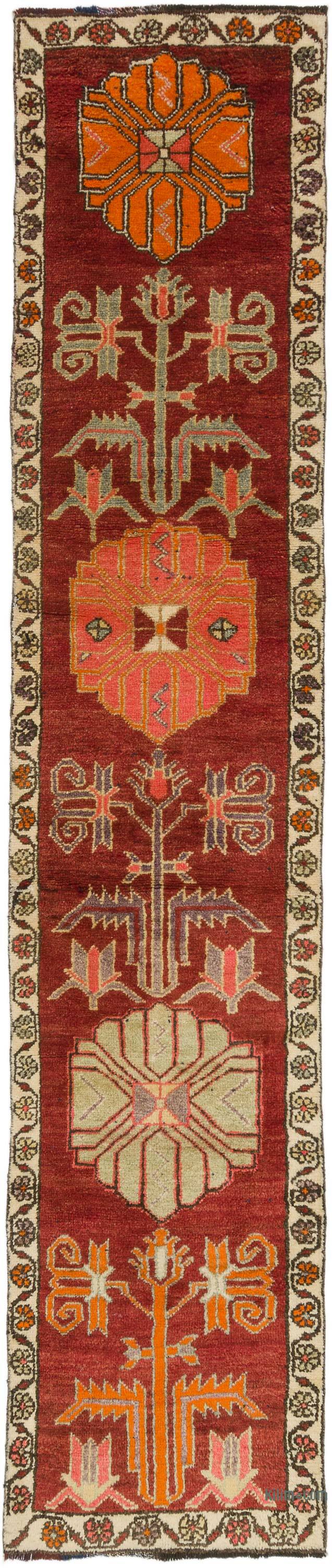 Vintage Anadolu Yolluk - 83 cm x 398 cm - K0075220