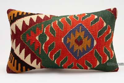 Kilim Pillow Cover - 1' 8" x 1'  (20" x 12")
