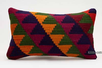 Kilim Pillow Cover - 1' 8" x 1'  (20" x 12")
