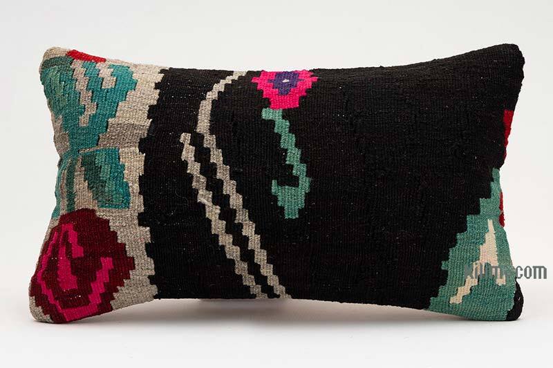 Kilim Yastık Kılıfı - 50 cm x 30 cm - K0075227