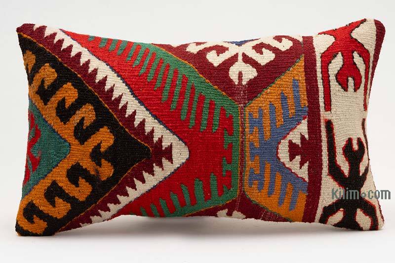 Kilim Yastık Kılıfı - 50 cm x 30 cm - K0075231