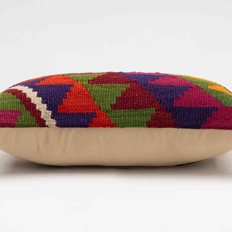 Kilim Yastık Kılıfı - 50 cm x 30 cm - K0075233