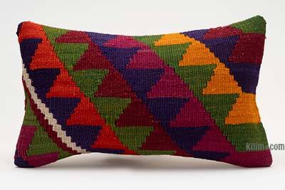Kilim Pillow Cover - 1' 8" x 1'  (20" x 12")