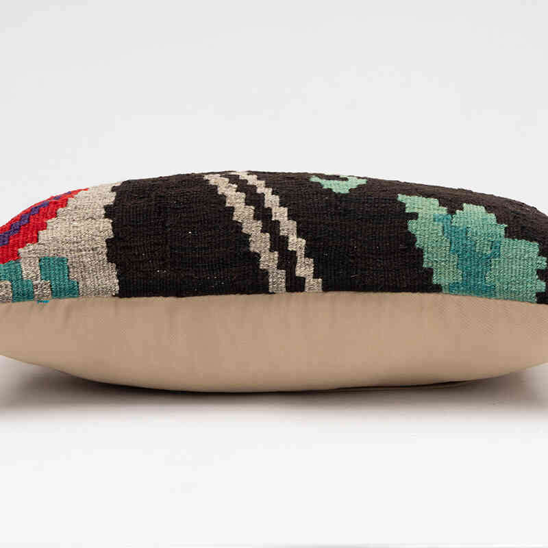 Kilim Pillow Cover - 1' 8" x 1'  (20" x 12") - K0075259