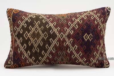 Kilim Pillow Cover - 1' 8" x 1'  (20" x 12")