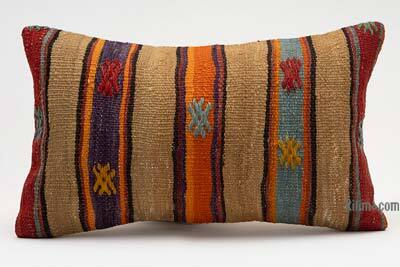 Kilim Pillow Cover - 1' 8" x 1'  (20" x 12")