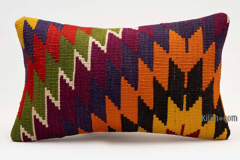 Kilim Yastık Kılıfı - 50 cm x 30 cm - K0075297