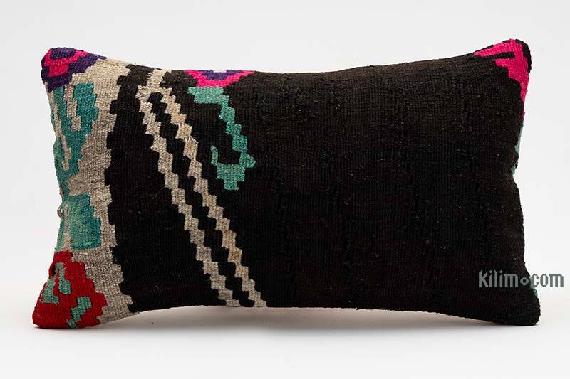 Kilim Yastık Kılıfı - 50 cm x 30 cm - K0075327