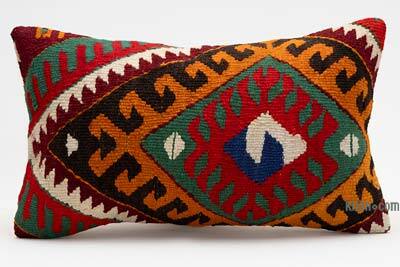Kilim Pillow Cover - 1' 8" x 1'  (20" x 12")