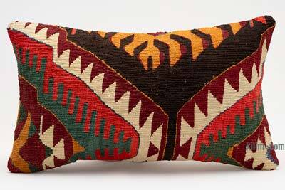 Kilim Pillow Cover - 1' 8" x 1'  (20" x 12")