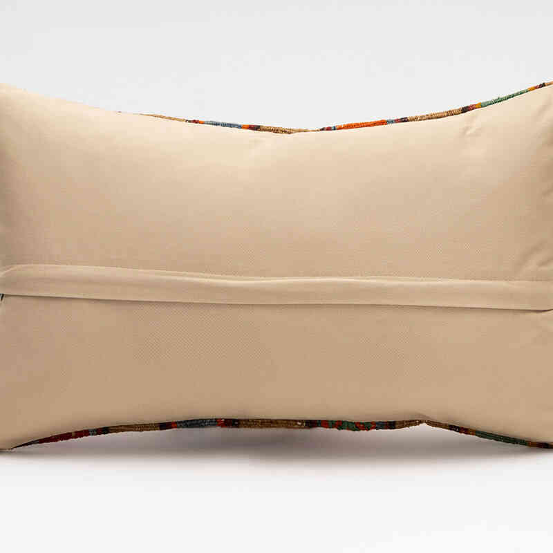 Kilim Yastık Kılıfı - 50 cm x 30 cm - K0075348