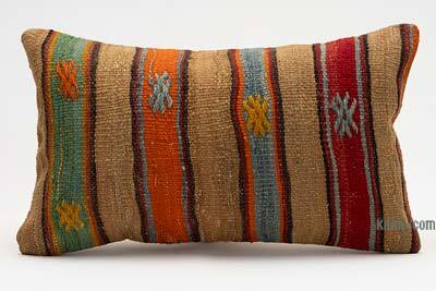 Kilim Pillow Cover - 1' 8" x 1'  (20" x 12")