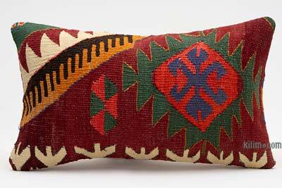 Kilim Pillow Cover - 1' 8" x 1'  (20" x 12")