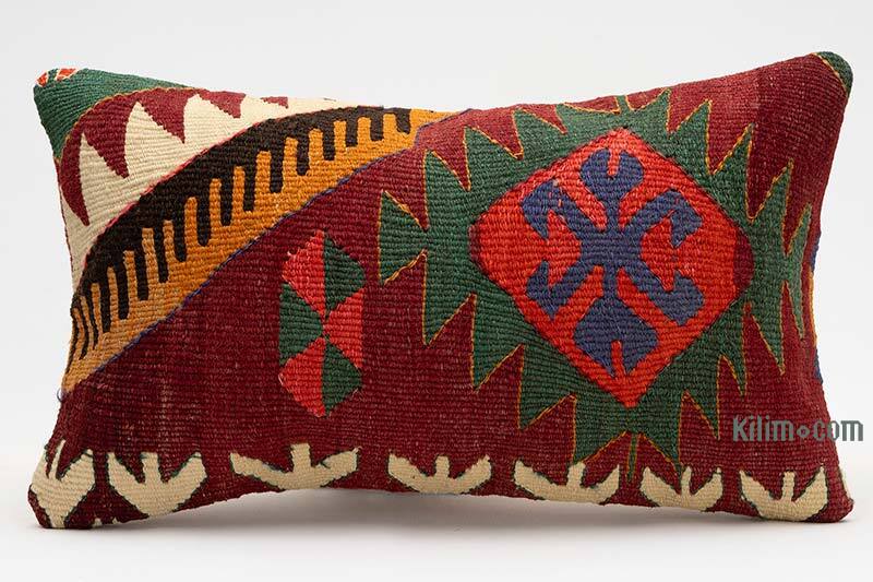 Kilim Pillow Cover - 1' 8" x 1'  (20" x 12") - K0075377