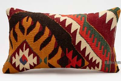 Kilim Pillow Cover - 1' 8" x 1'  (20" x 12")