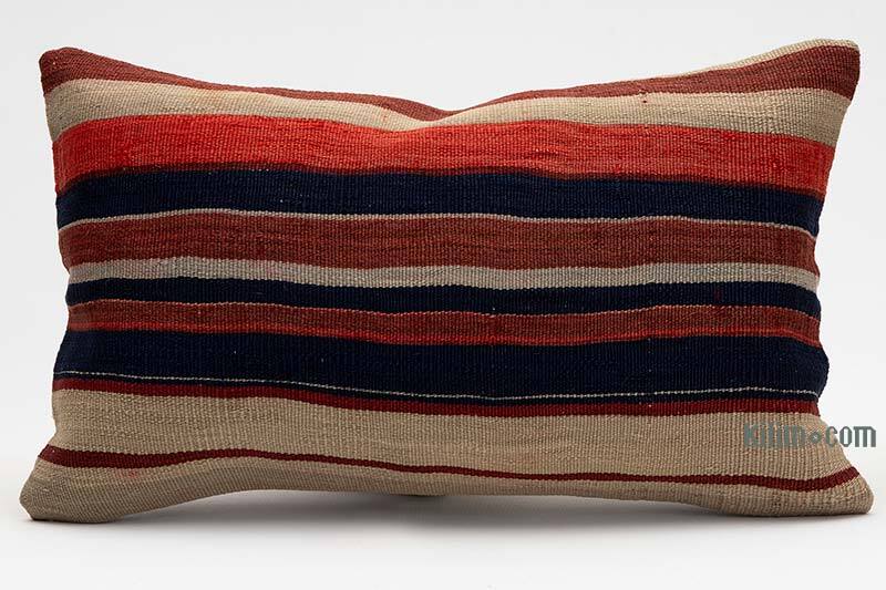 Kilim Yastık Kılıfı - 50 cm x 30 cm - K0075379